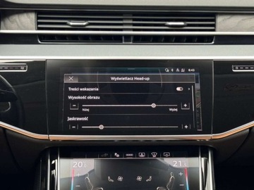 Audi A8 D5 Sedan Plug-In Facelifting 3.0 60 TFSIe 462KM 2023 Audi A8 Kamery 360,Wentylacja,Masaze,Head up 3.0 Hybryda Plug-in 462KM, zdjęcie 27