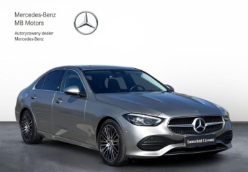 Mercedes Klasa C W206 Limuzyna 1.5 180 170KM 2021 Mercedes-Benz Klasa C SalonPL 9G Avantgarde Kamera LED Ambiente Podgrzewan, zdjęcie 6