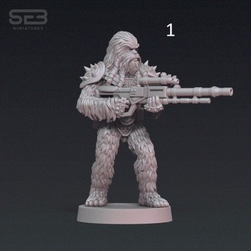 Furry Gladiator model pasuje do gry StarWars Legion all