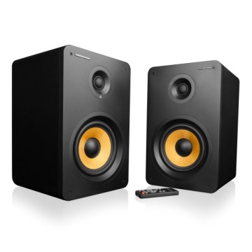 Reproduktory Modecom Eclipse 180 aktivní bluetooth černé Apt-x 180W Rms dálkové ovládání