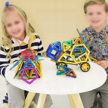 МАГНИТНЫЕ КОНСТРУКТОРЫ ДЕТСКИЕ 105 шт.