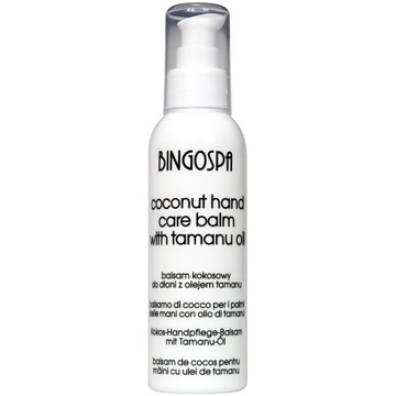 Bingospa 135 ml balsam kokosowy do dłoni