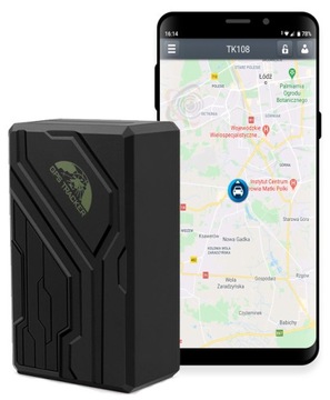 Lokalizator GPS 108B duża BATERIA 10 000mAh MAGNES Darmowa APLIKACJA SERWER