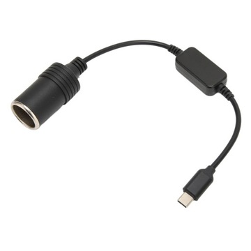 АВТОМОБИЛЬНЫЙ АДАПТЕР ПРИЖИВАТЕЛЯ 5 В USB C НА 12 В