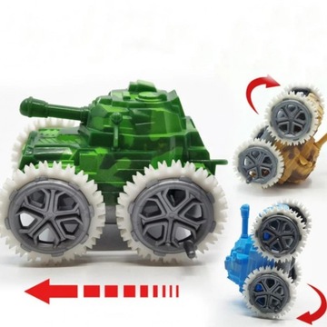 МАЛЕНЬКАЯ ИГРУШЕЧНАЯ МАШИНКА-ТАНК 360 РОЛИКОВАЯ ВОЕННАЯ ТЕХНИКА ИГРА ДЛЯ ДЕТЕЙ