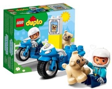 LEGO DUPLO 10967 MOTOCYKL POLICYJNY