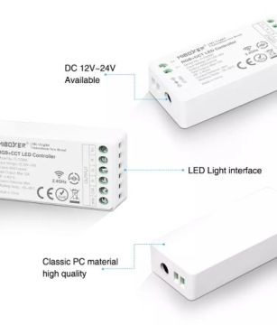 Контроллер MiLIGHT FUT039S RGB/RGBW/RGB+CCT 12–24 В