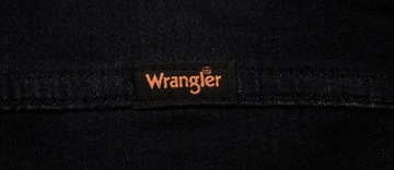 WRANGLER spodnie JEANS dark blue SKINNY_ W33 L32