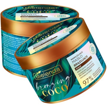 BIELENDA MASŁO DO CIAŁA BRĄZUJĄCE BRONZING COCO