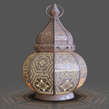 ORYGINALNY LAMPION ORIENTALNY MAROKAŃSKI/SILVER UK
