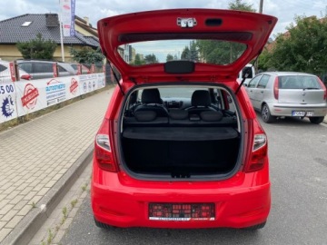 Hyundai i10 I Hatchback Facelifting 1.1 SOHC 69KM 2012 Hyundai i10 KLIMATYZACJA RADIOODTWARZACZ ALUFELGI SERWISOWANY GWARANCJA 1.1, zdjęcie 14