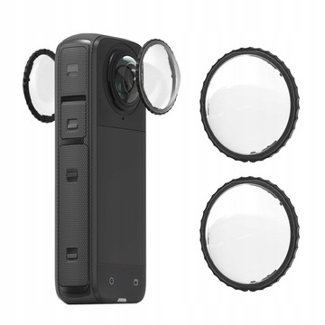 LENS PROTECTOR DUAL LENS GUARDS FOR INSTA360 X4 PC PROTECTIVE CASE COVER