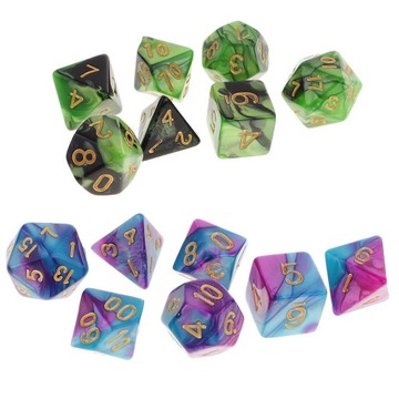 14pcs Polyhedral Dice Die Set For RPG Board Game