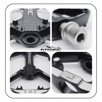 АЛЮМИНИЕВАЯ ПЛАТФОРМА Педали 3 ПОДШИПНИКА Машина Легкий MTB