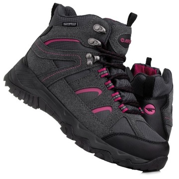 Buty zimowe Hi-Tec Ostan Mid DARK GREY SANGRIA