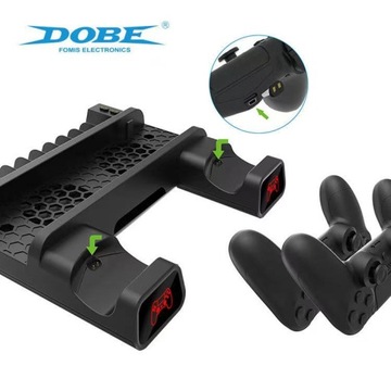 Зарядная станция CHARGER COOLING PAD STAND Подставки для PS4 PRO/SLIM
