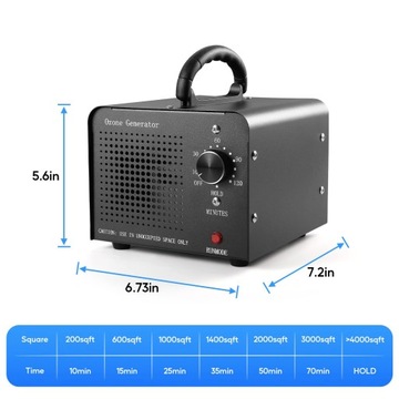 ГЕНЕРАТОР ОЗОНА ПРОФЕССИОНАЛЬНЫЙ ОЗОНАТОР 60000мг/ч