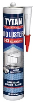 Klej montażowy do luster FIX 290ml Tytan