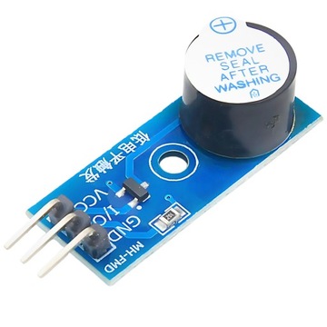 Buzzer Aktywny Brzęczek Alarm Piny GPIO do modułów ESP Arduino Raspberry