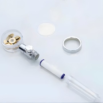 ДУШЕВЫЕ РУЧКИ С ТУРБИНОЙ ECO ИОНИЗАЦИЯ TURBO С ФИЛЬТРОМ 360°