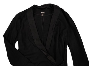 H&M Conscious kopertowa bluzka narzutka satyna tencel lyocell 42