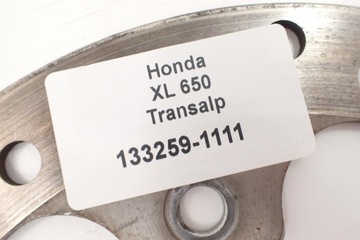 Honda XL 650 V Транссовые тормозные диски 3,8 млн. ⌀260