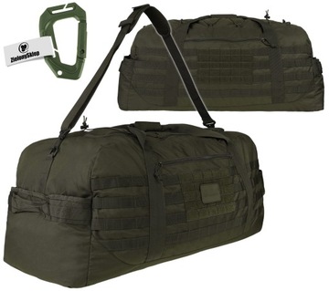 TORBA WOJSKOWA TURYSTYCZNA MIL-TEC USCOMBAT PARACHUTE CARGO 105L OL +Gratis