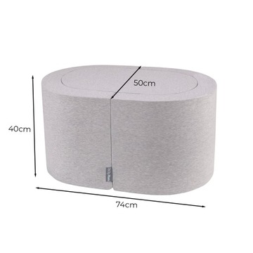 Комплект детской мебели из пенопласта, стол и сиденья