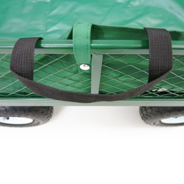 тачка, раздвижная садовая транспортная тележка, прицеп с тентом