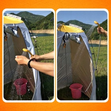 ТУРИСТИЧЕСКИЙ ДУШ ДЛЯ КУПАНИЯ ДЛЯ МЫТЬЯ CAMPING SURVIVAL CAMPING 12V 20L