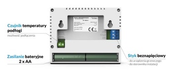 ЕЖЕНЕДЕЛЬНЫЙ РЕГУЛЯТОР ТЕМПЕРАТУРЫ TECH ST 292 V3