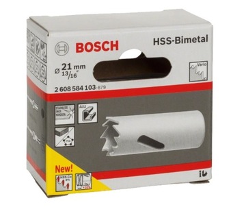 КОРОНКА BOSCH БИМЕТАЛЛ HSS 21 ММ