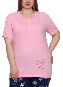 Piżama damska wygodna duży rozmiar L-4XL kolor 3XL