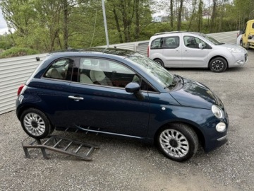 Fiat 500 II Seria 4 1.2 69KM 2018 Fiat 500 Klimatyzacja. Panorama. Pół-skóra., zdjęcie 4