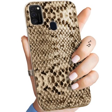 ETUI DO SAMSUNG GALAXY M21 WZORY WĄŻ SKÓRA WĘŻA SNAKE OBUDOWA POKROWIEC