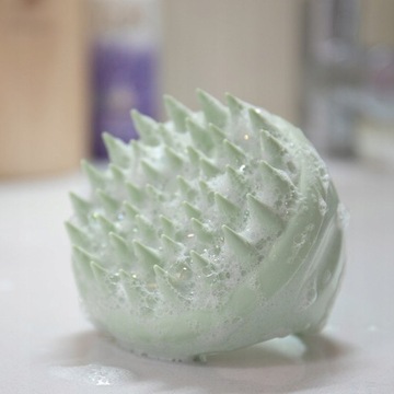 Экологически чистая щетка для шампуня из пшеничной соломы для волос