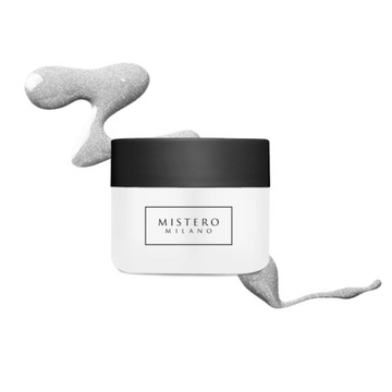 ŻEL DO ZDOBIEŃ paznokci Spider Gel Silver Srebrny Mistero Milano 6g 2331