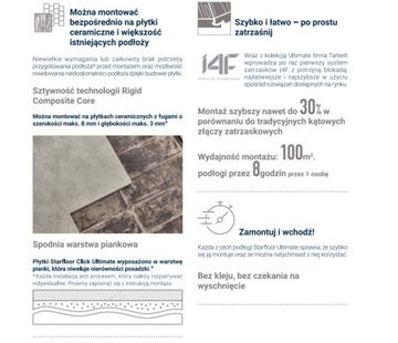 Винил Starfloor Click Ultimate | Дуб беленый Б