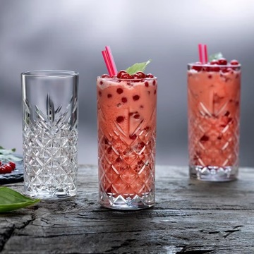 722341 НАБОР PASABAHCE TIMELESS ИЗ 4 ВЫСОКИХ СТАКАНОВ ОБЪЕМОМ 295 МЛ