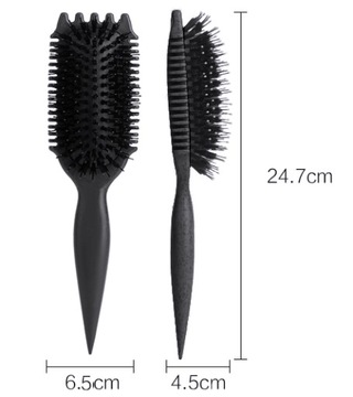 SZCZOTKA DO WŁOSÓW KRĘCONYCH DEFINIUJĄCA LOKI ZWIĘKSZAJĄCA OBJĘTOŚĆ SzW15c