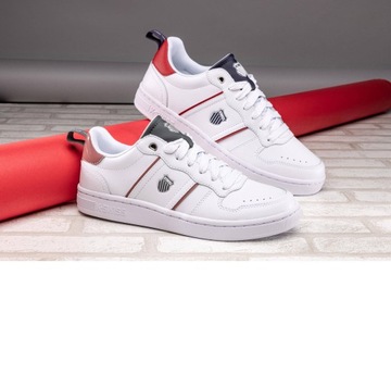 Buty sportowe sneakersy K-Swiss LOZAN SKÓRZANE TRAMPKI WYGODNE TENISÓWKI