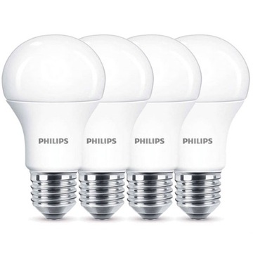 4 x Żarówka LED E27 11W=75W 1055lm PHILIPS 2700K