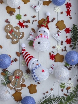 РОЖДЕСТВЕНСКОЕ ОСВЕЩЕНИЕ СНЕГОВИК Светодиодная красная шапка