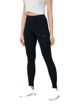 4F ЖЕНСКИЕ ТРЕНИРОВОЧНЫЕ ЛЕГИНГИ ТЕМНО-СИНИЕ LEG350 XS