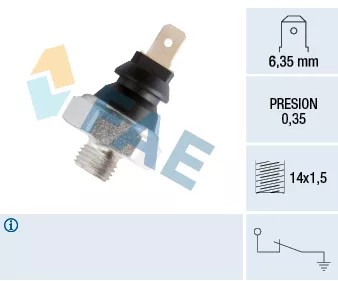 FAE 11410 SENZOR TLAKU OLEJE RENAULT