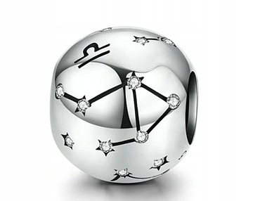 CHARMS ZAWIESZKA znak zodiaku WAGA S925