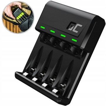 Green Cell VitalCharger - Зарядное устройство для аккумуляторов AA AAA R6 R03