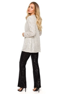 Куртка с блестками без прикрепления