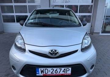 Toyota Aygo I Hatchback 5d Facelifting 1.0 VVT-i 68KM 2014 Toyota Aygo z instalacja gazowa, czujniki parkowania, Salon Polska 68KM, zdjęcie 1