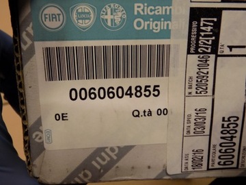 ALFA ROMEO 147 2.0 VÍKO VANA OLEJ 60604855